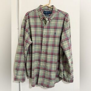 Ralph Lauren Classic Fit Men's XL 90's grunge vibe Long Sleeve Button Shirt
